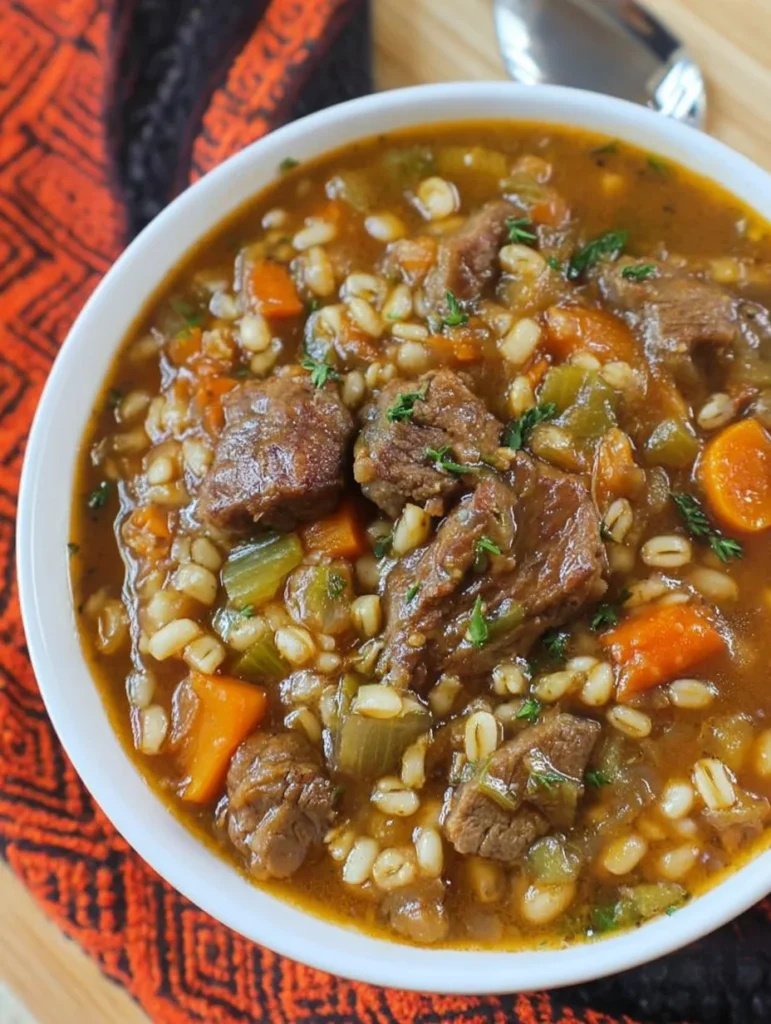 Beef and Barley Soup
