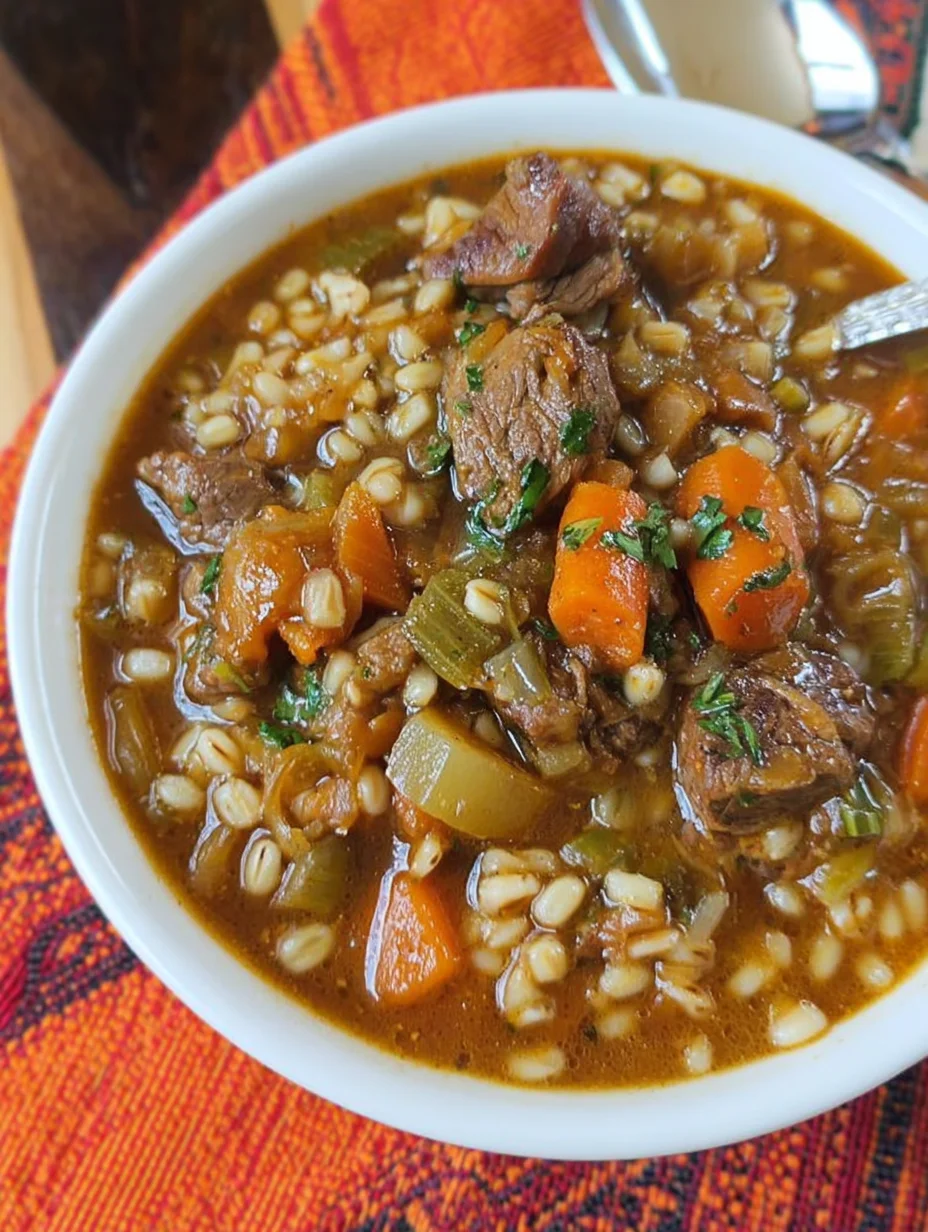 Beef and Barley Soup