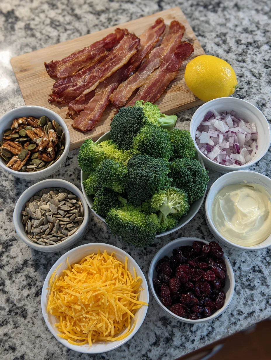 Broccoli Salad with Bacon