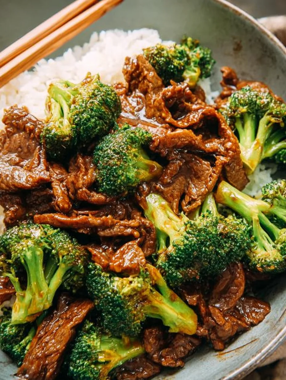 Chinese Beef and Broccoli