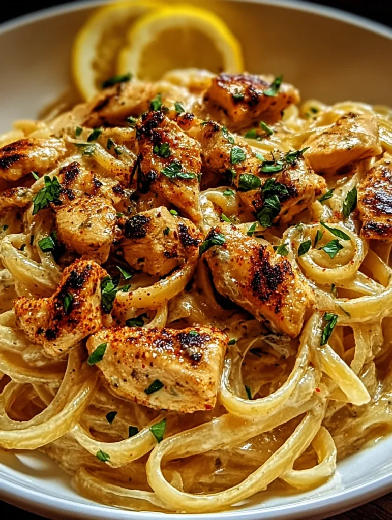 Creamy Chicken Linguine