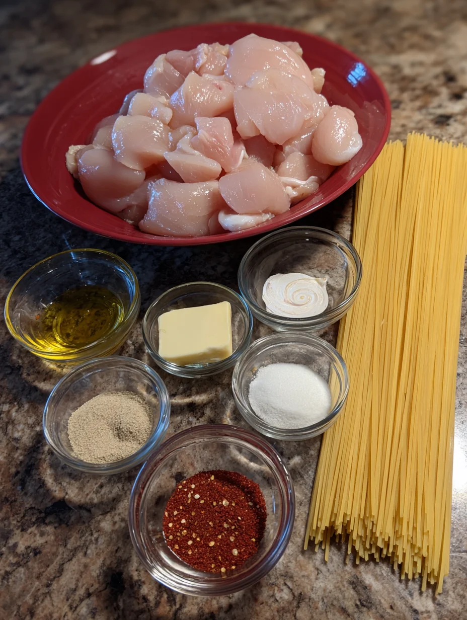 Creamy Chicken Linguine