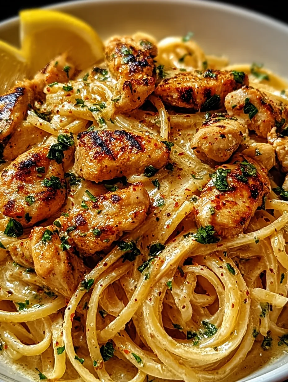 Creamy Chicken Linguine