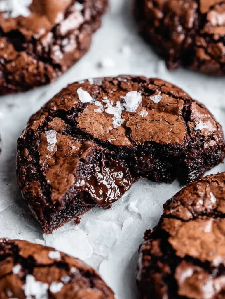 Fudgy Chewy Browkies (Brookies)