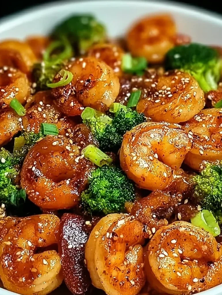 High-Protein Honey Garlic Shrimp