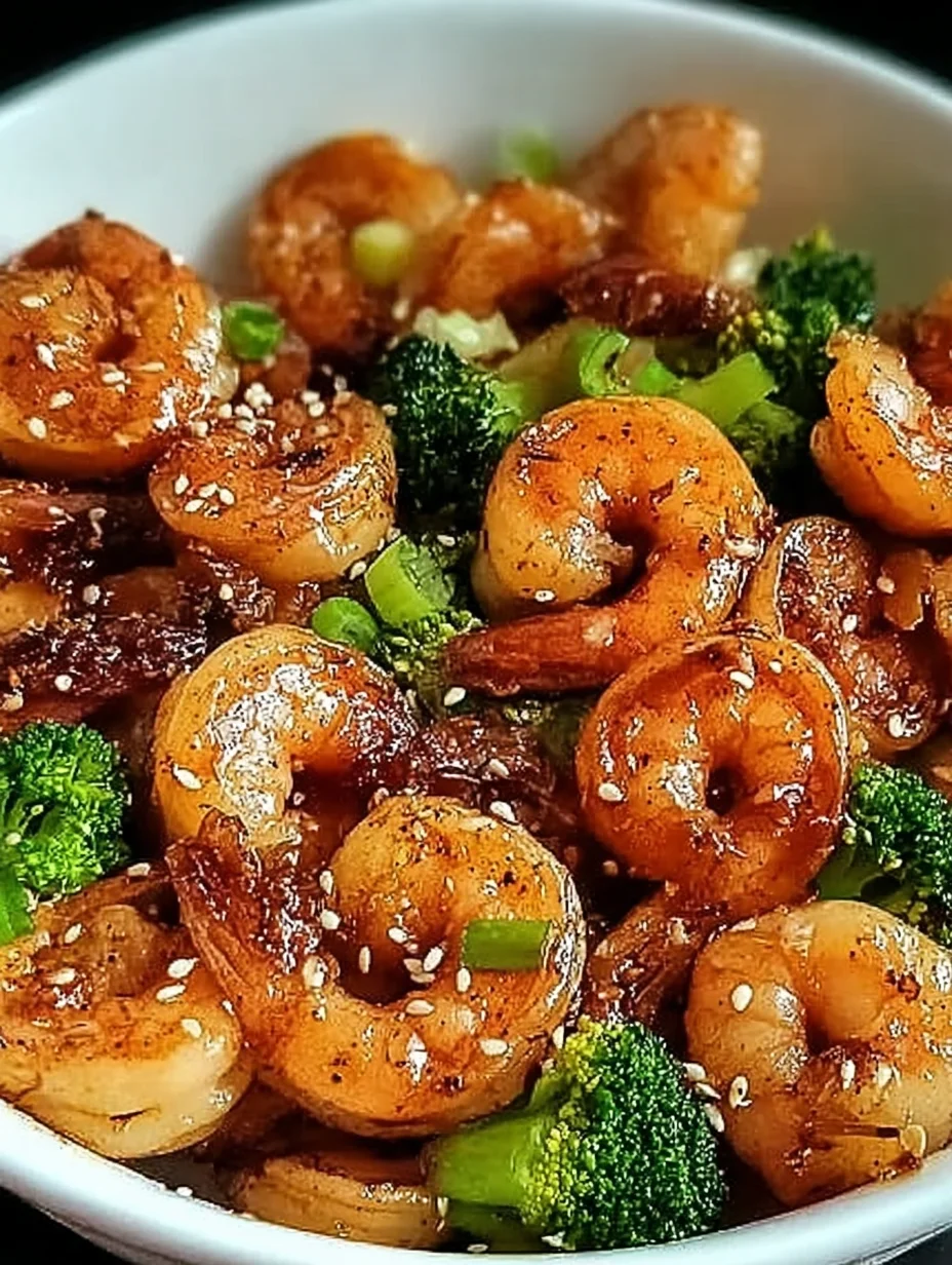 High-Protein Honey Garlic Shrimp