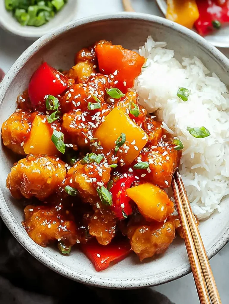Sweet And Sour Chicken Recipe