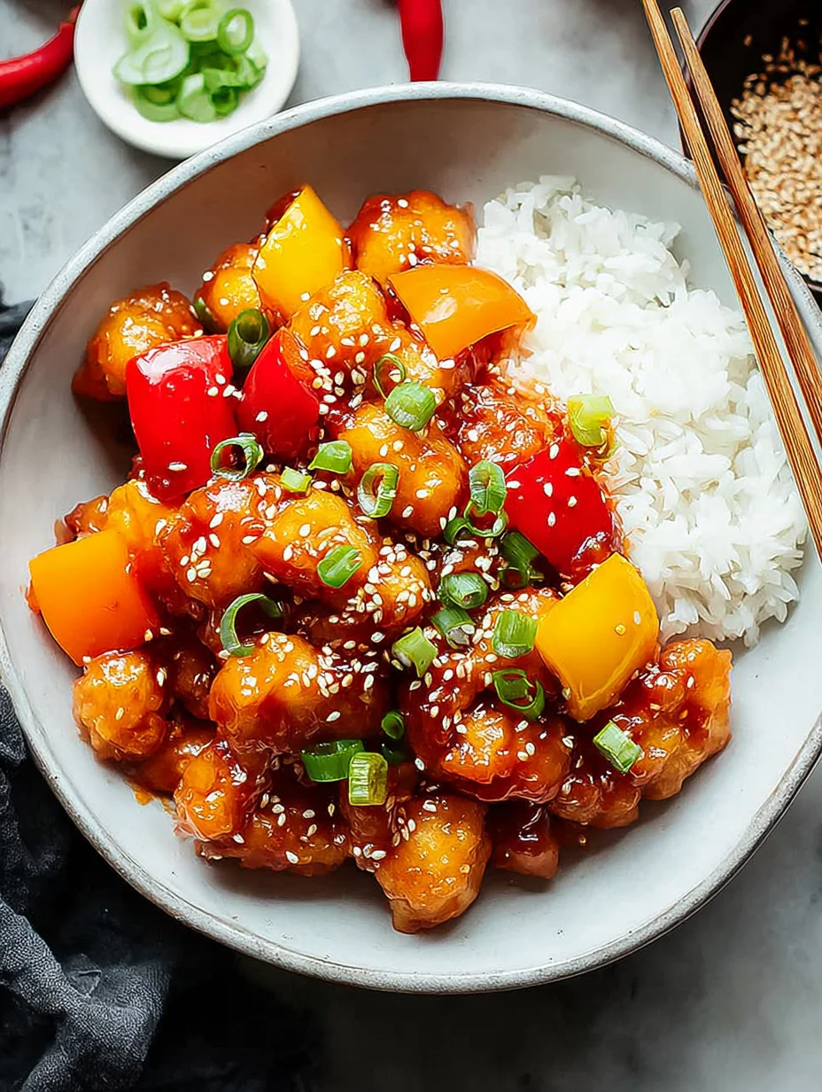 Sweet And Sour Chicken