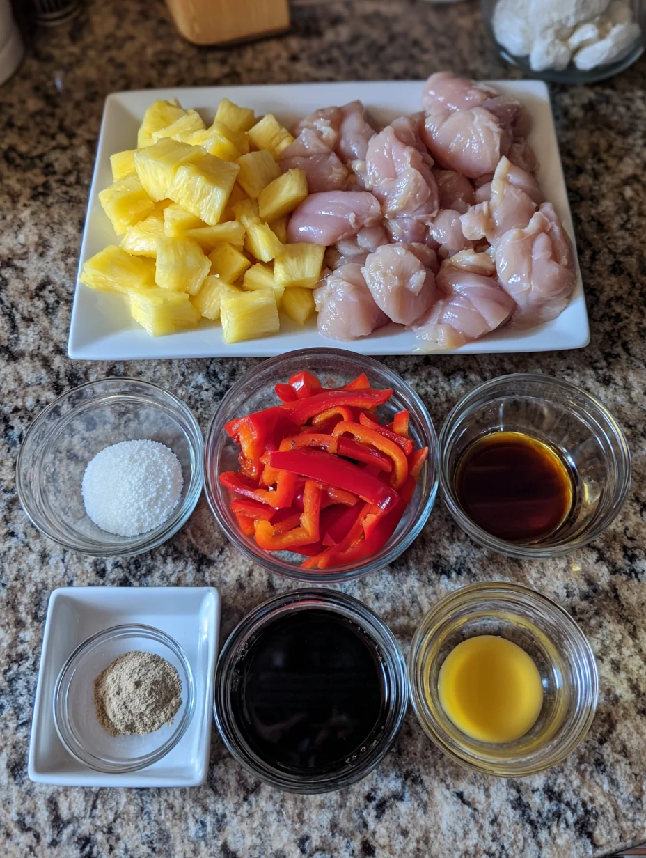Sweet Hawaiian Crock Pot Chicken