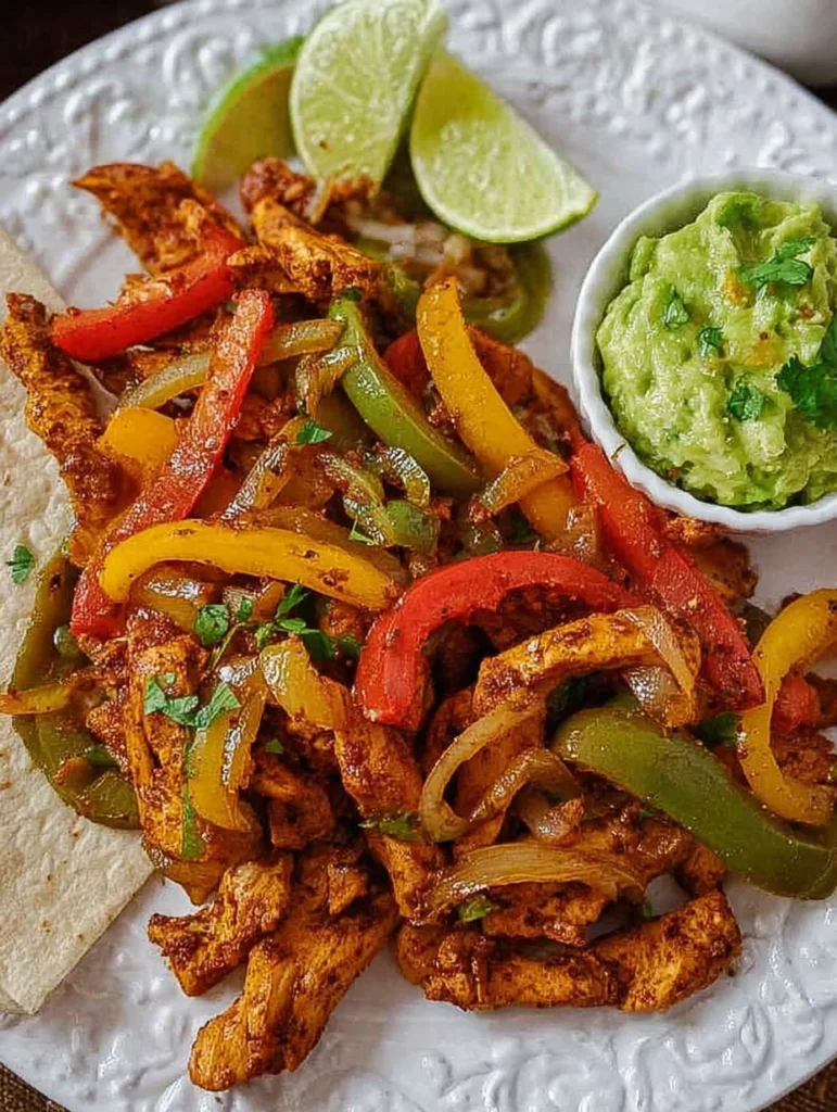 Air Fryer Chicken Fajitas