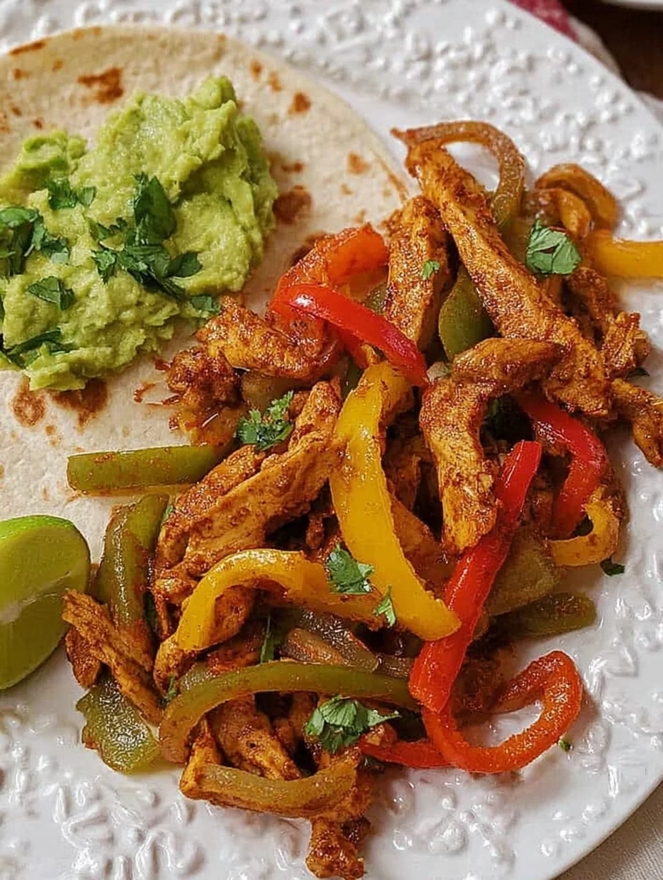 Air Fryer Chicken Fajitas