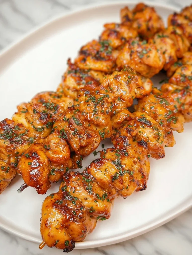 Air Fryer Chicken Skewers