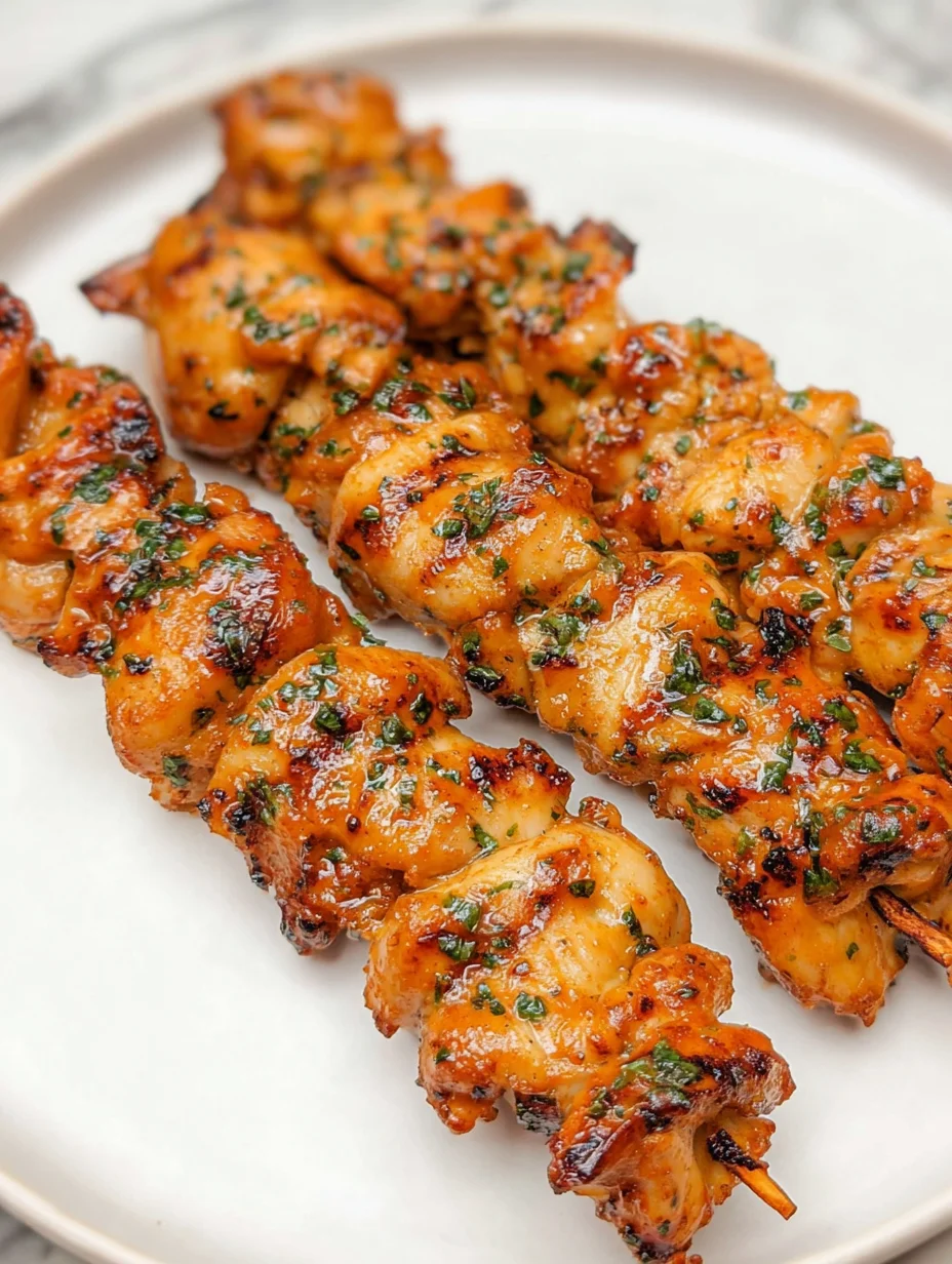 Air Fryer Chicken Skewers