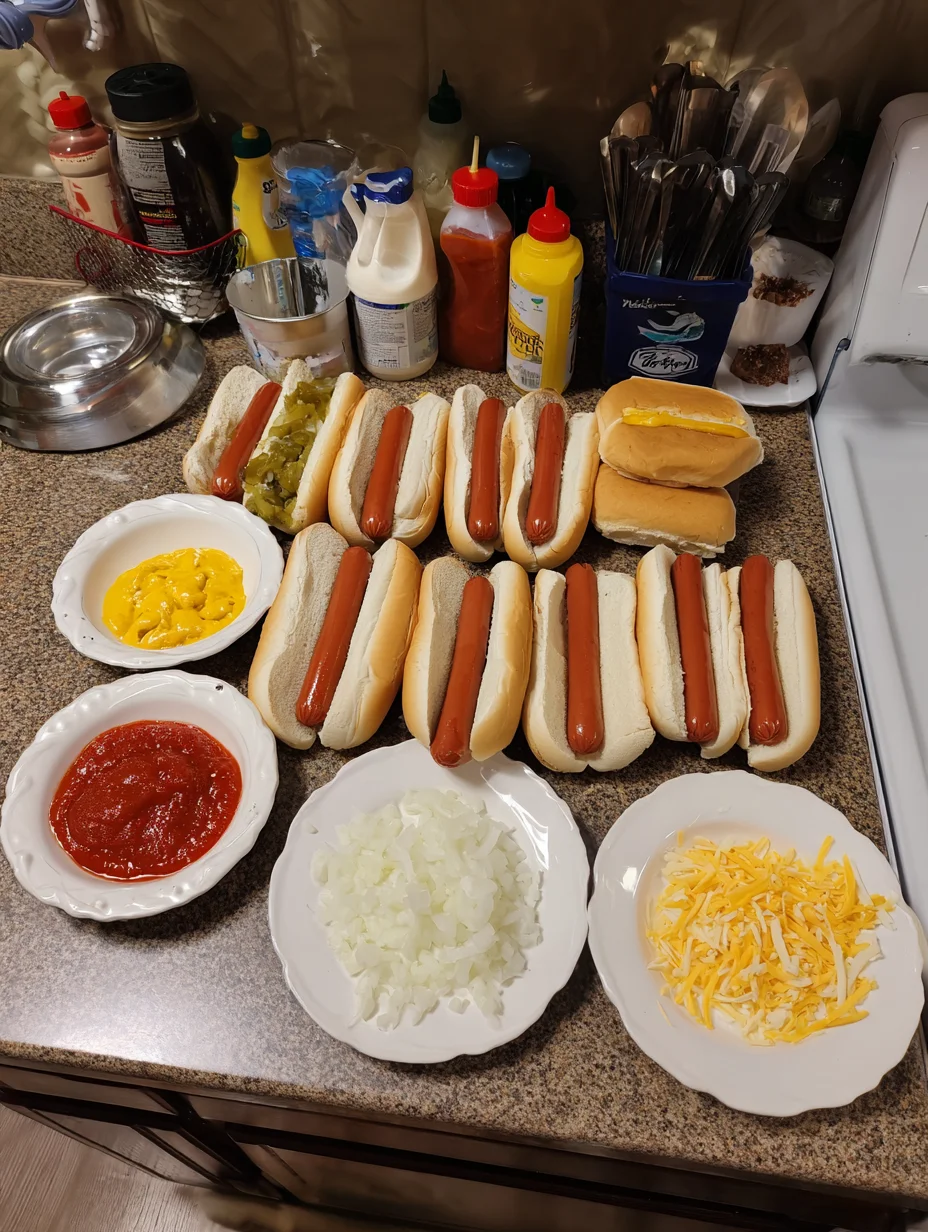 Air Fryer Hot Dogs