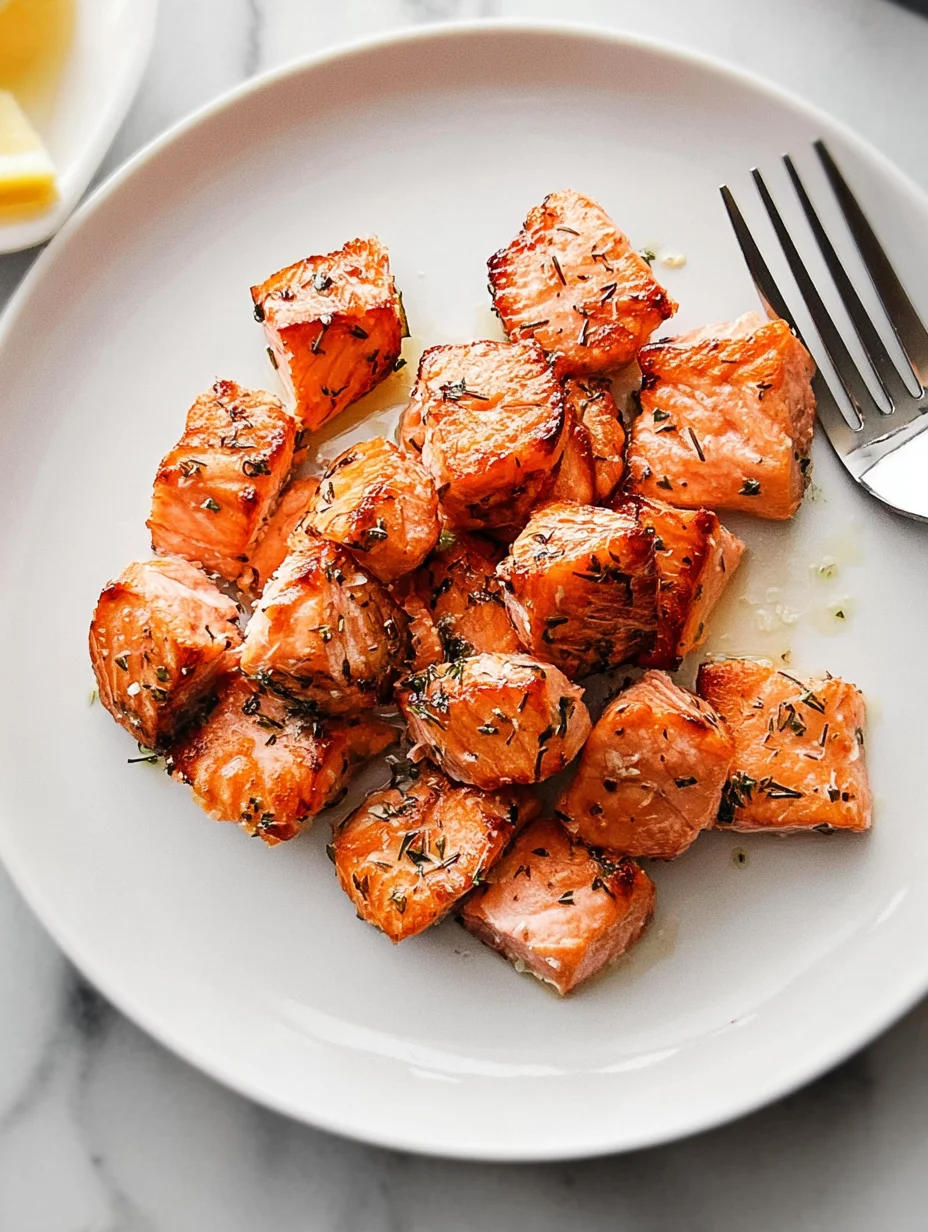Air Fryer Salmon Bites