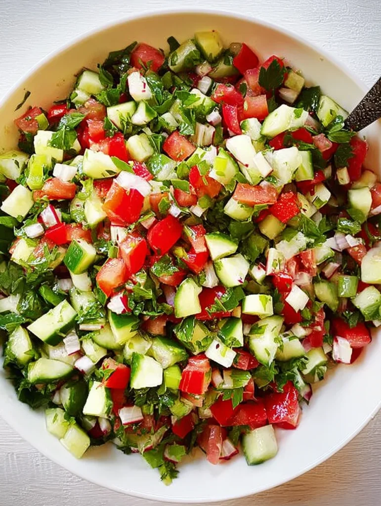 Arabic Chopped Salad
