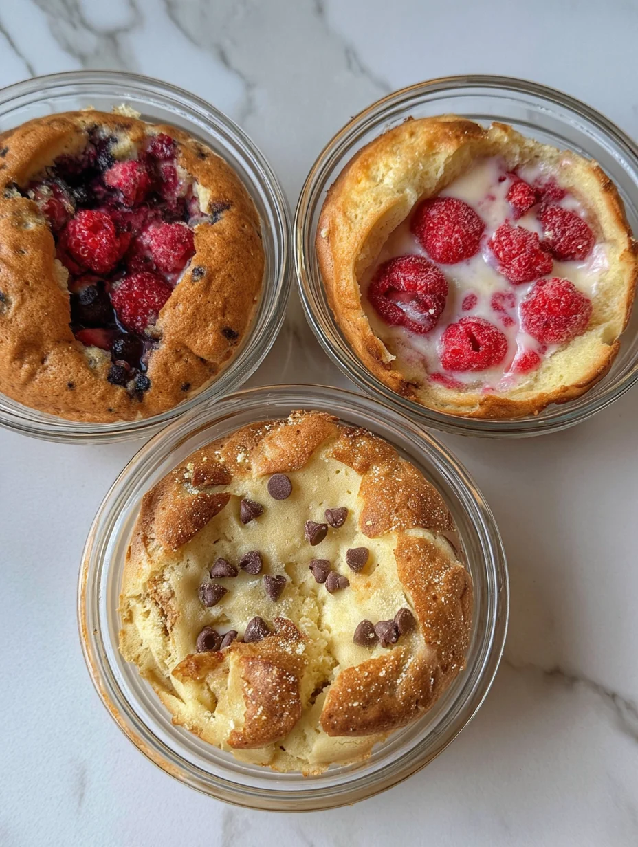 Baked Protein Pancake Bowls
