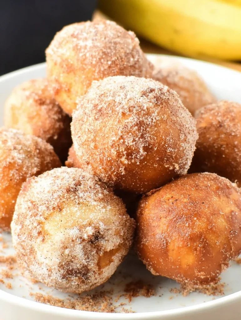 Banana Donut Holes