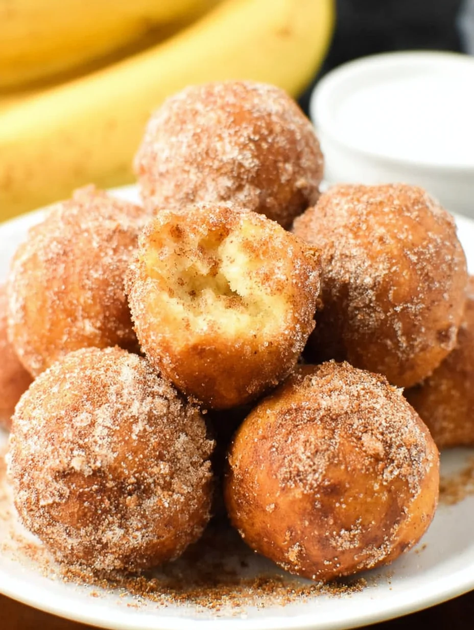 Banana Donut Holes