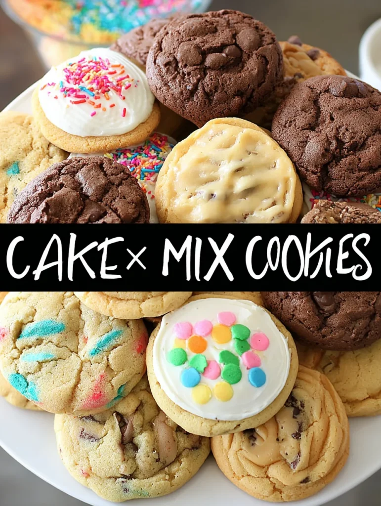 Cake Mix Cookies