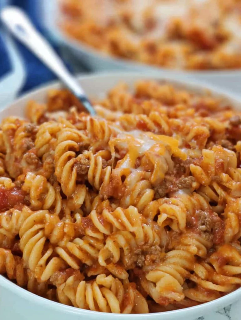 Cheesy Taco Pasta