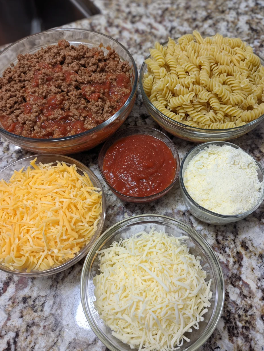Cheesy Taco Pasta