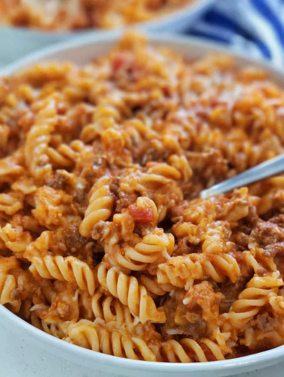 Cheesy Taco Pasta