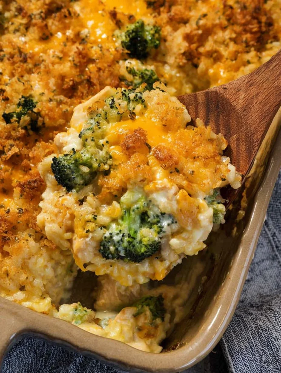 Chicken Broccoli Rice Casserole
