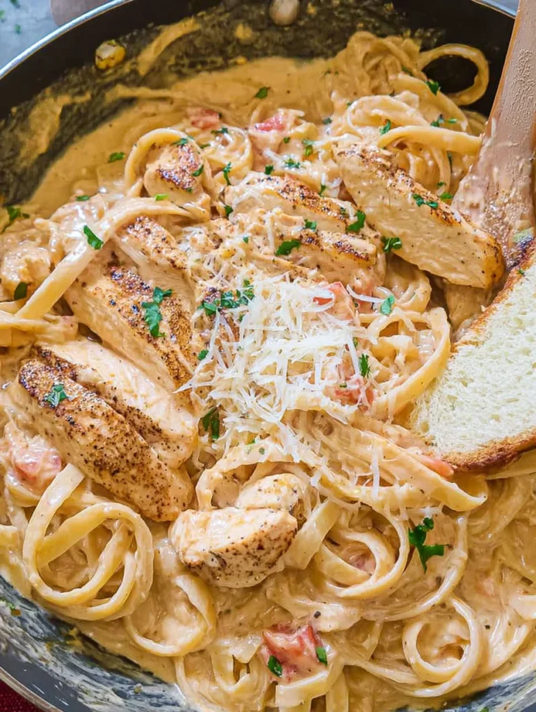 Creamy Cajun Chicken Pasta