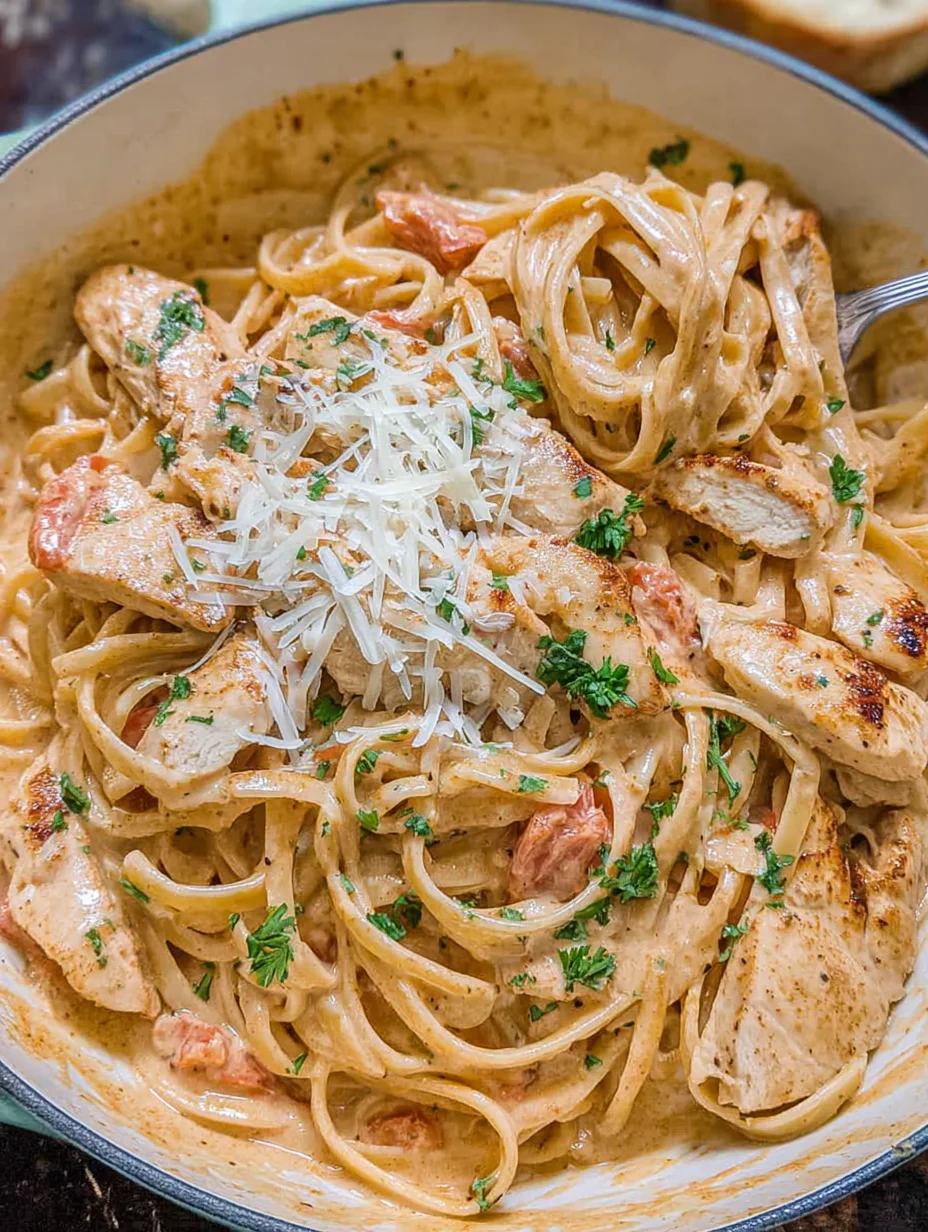 Creamy Cajun Chicken Pasta