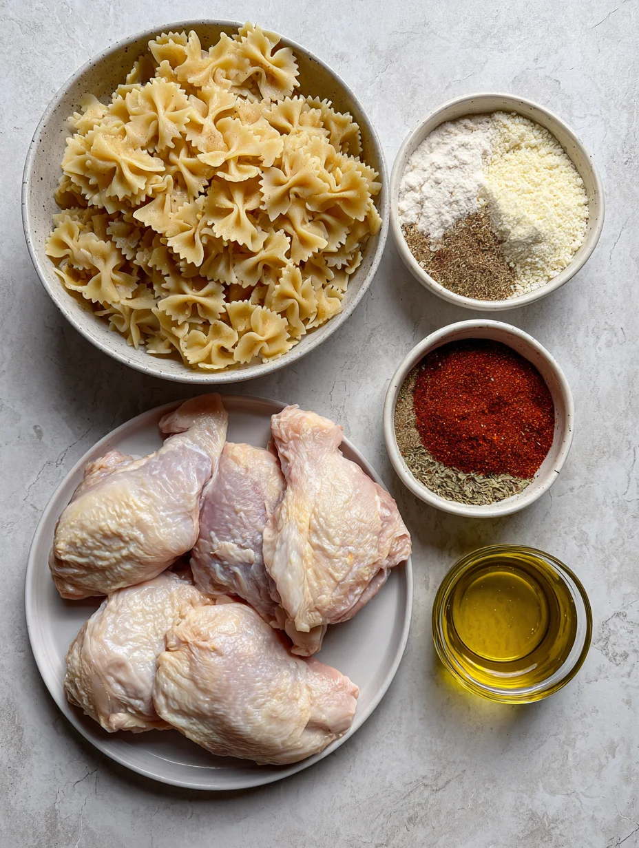 Creamy Chicken and Corn Pasta with Bacon