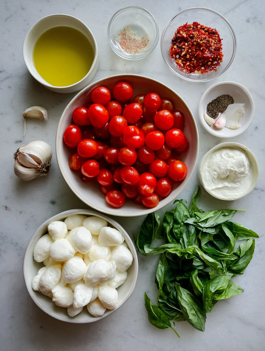 Creamy Tomato Gnocchi with Burrata