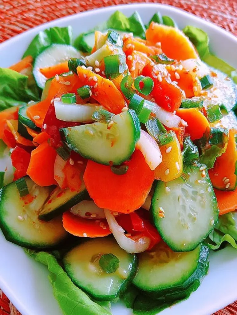 Cucumber Carrot Salad