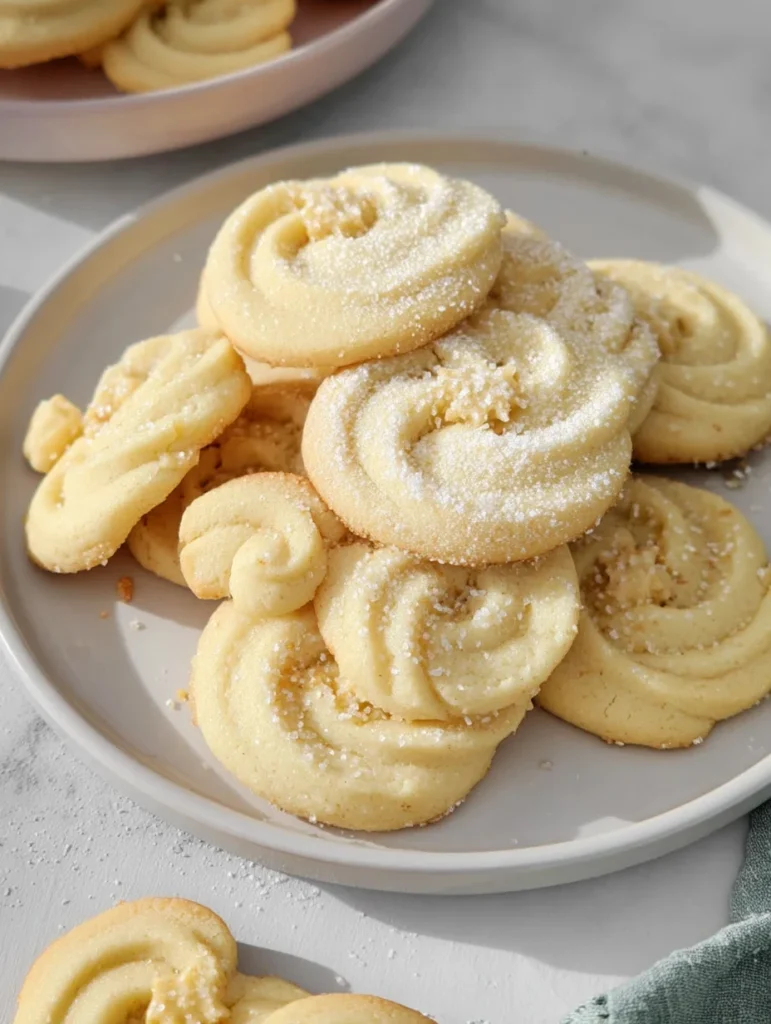 Danish Butter Cookies (Melt in your mouth)