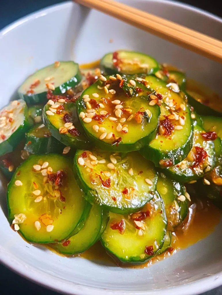 Easy Asian Cucumber Salad