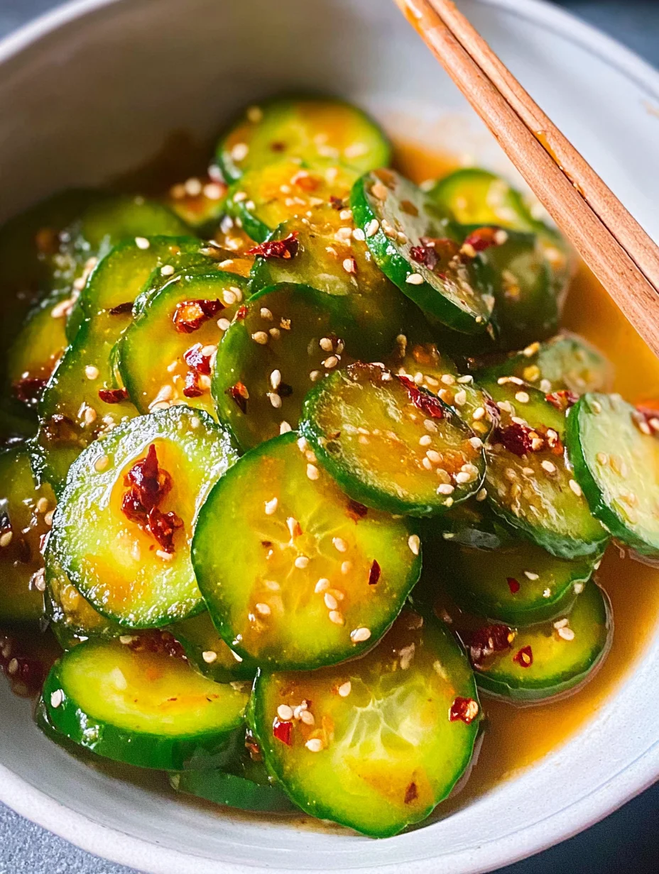 Easy Asian Cucumber Salad