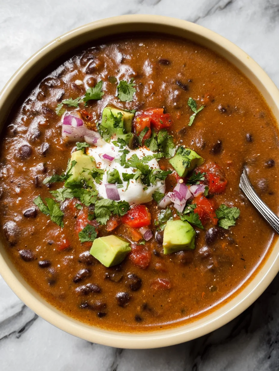 Easy Black Bean Soup