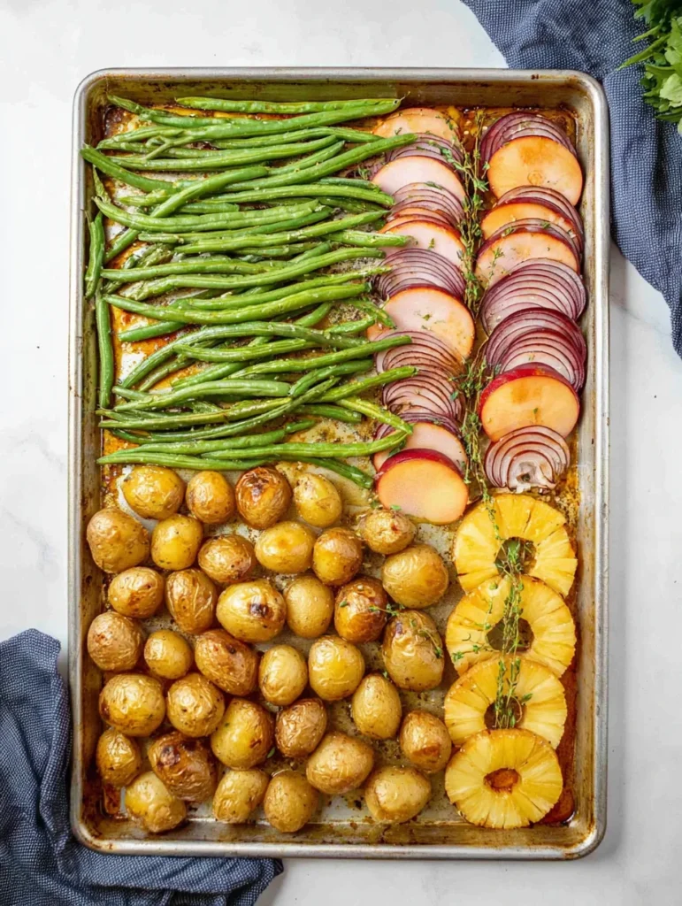 Easy Easter Dinner on a Sheet Pan