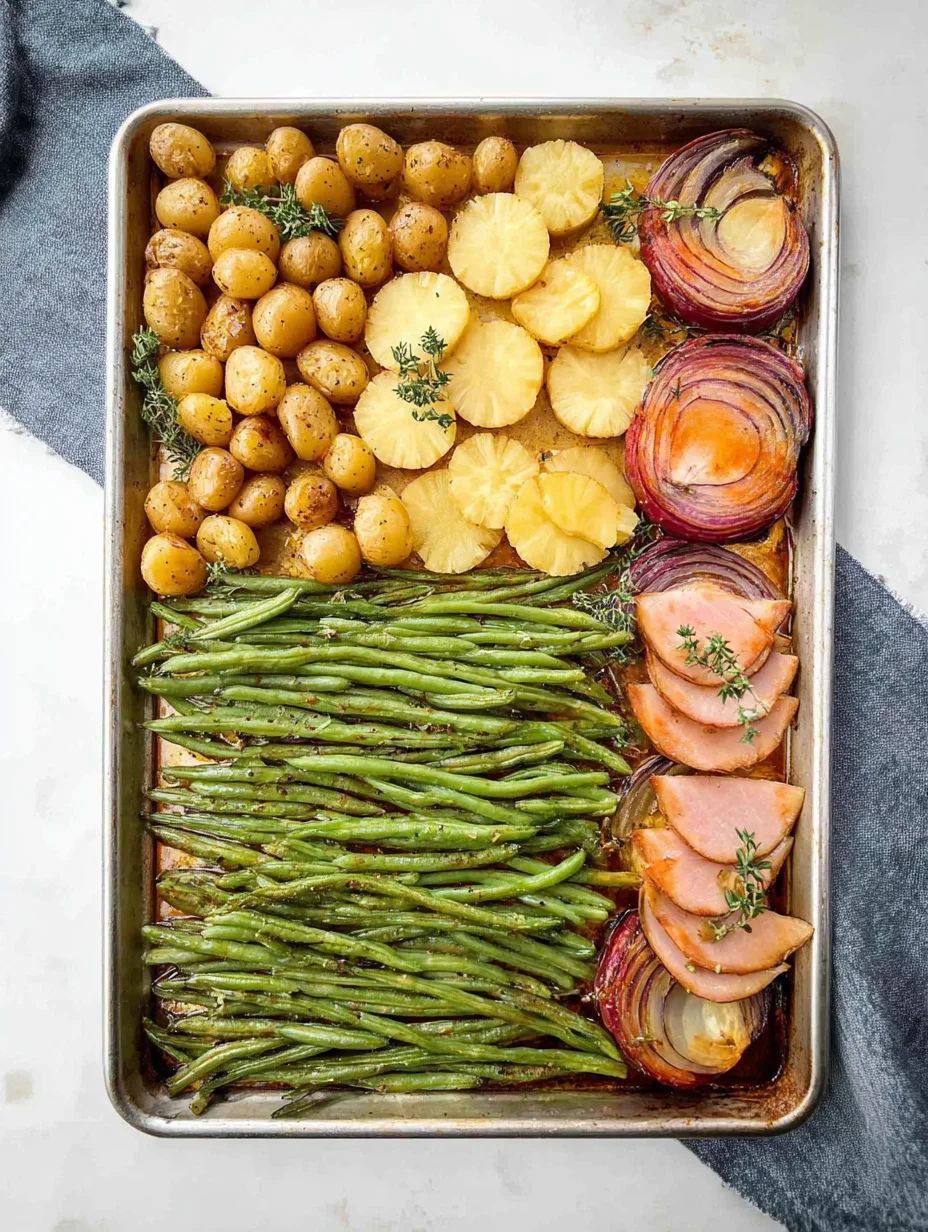 Easy Easter Dinner on a Sheet Pan