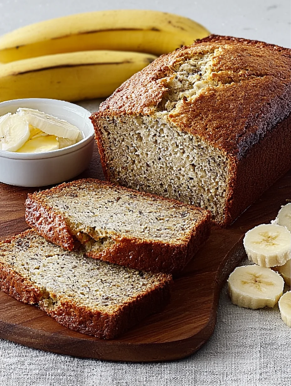 Easy Moist Banana Bread