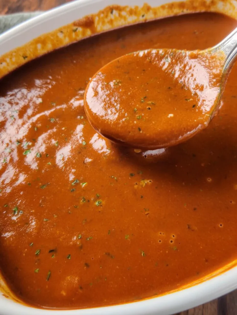 Easy Red Enchilada Sauce