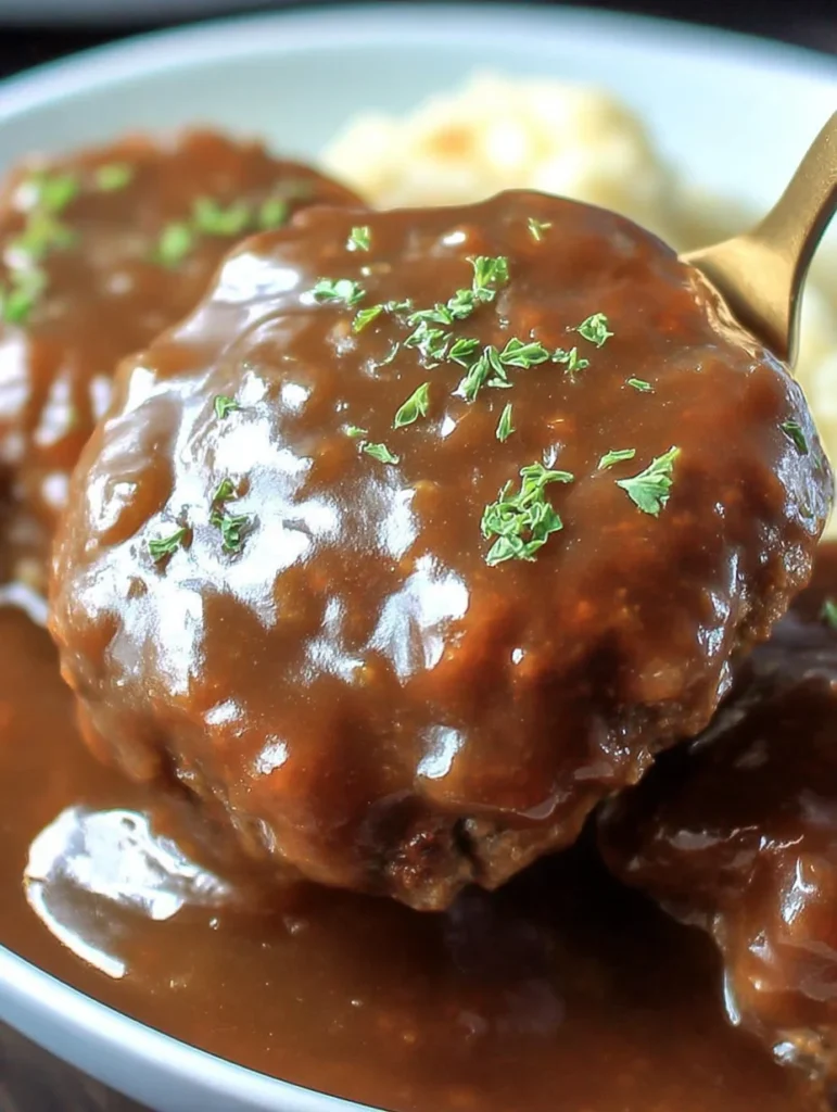 Easy Salisbury Steak Recipe