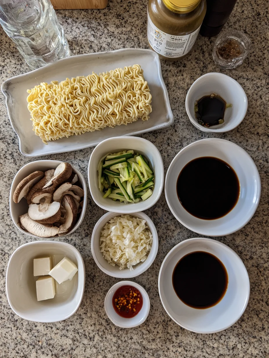 Easy Saucy Ramen Noodles