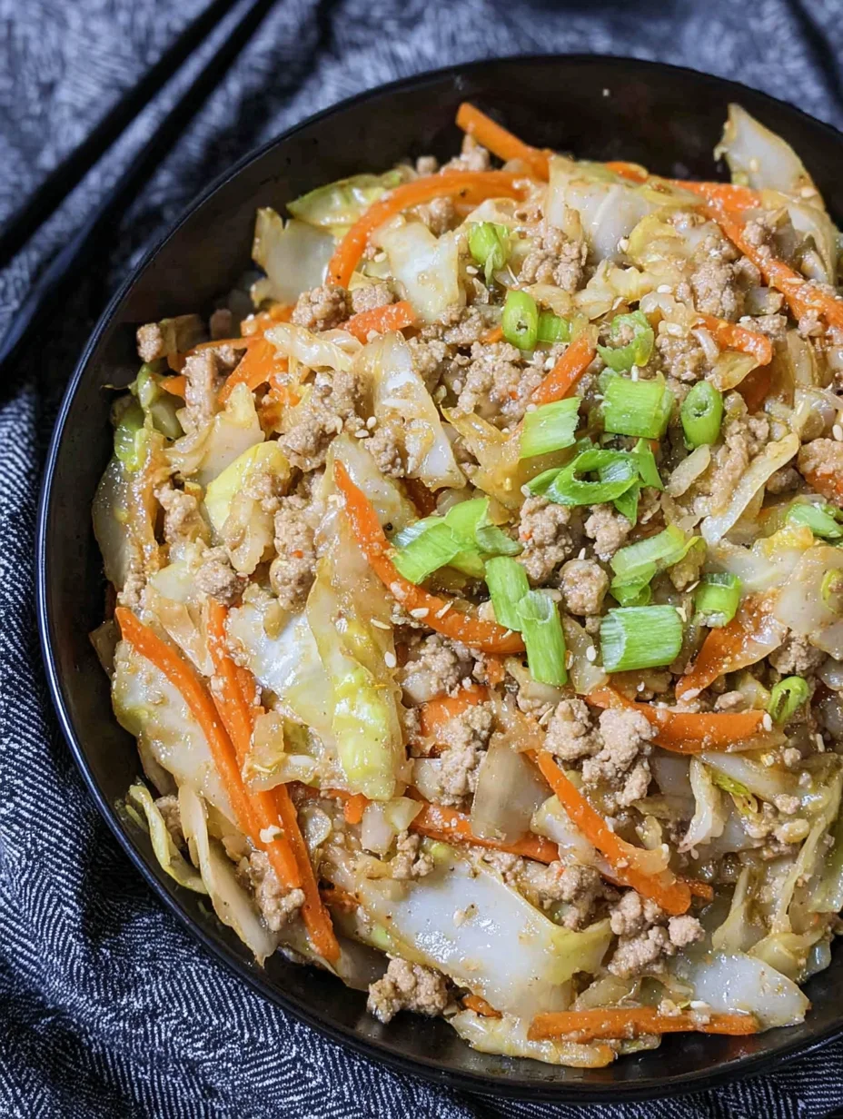 Egg Roll in a Bowl