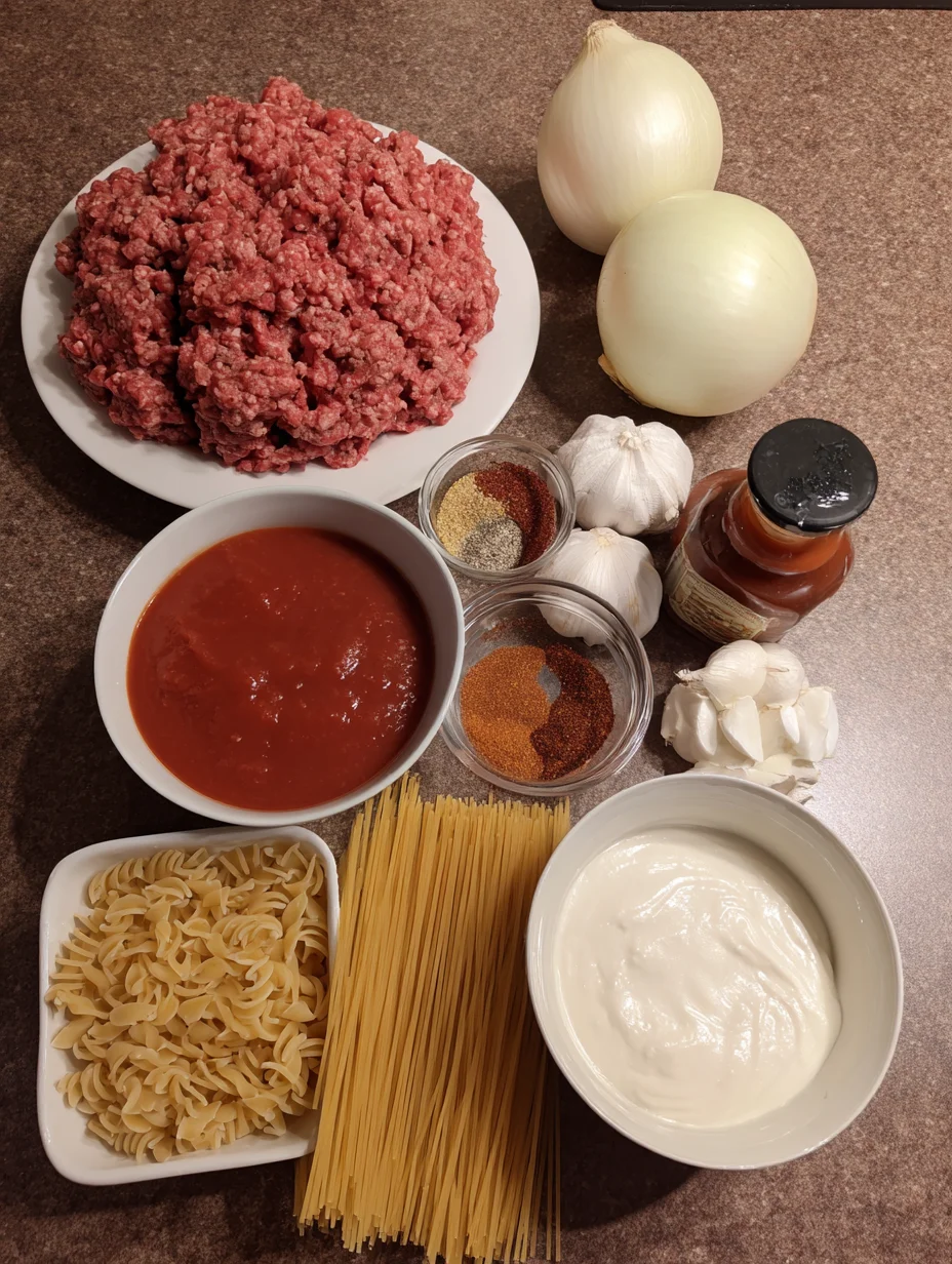 Ground Beef Orzo