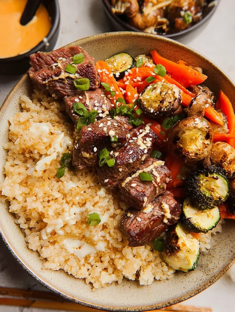 Hibachi Steak Bowls