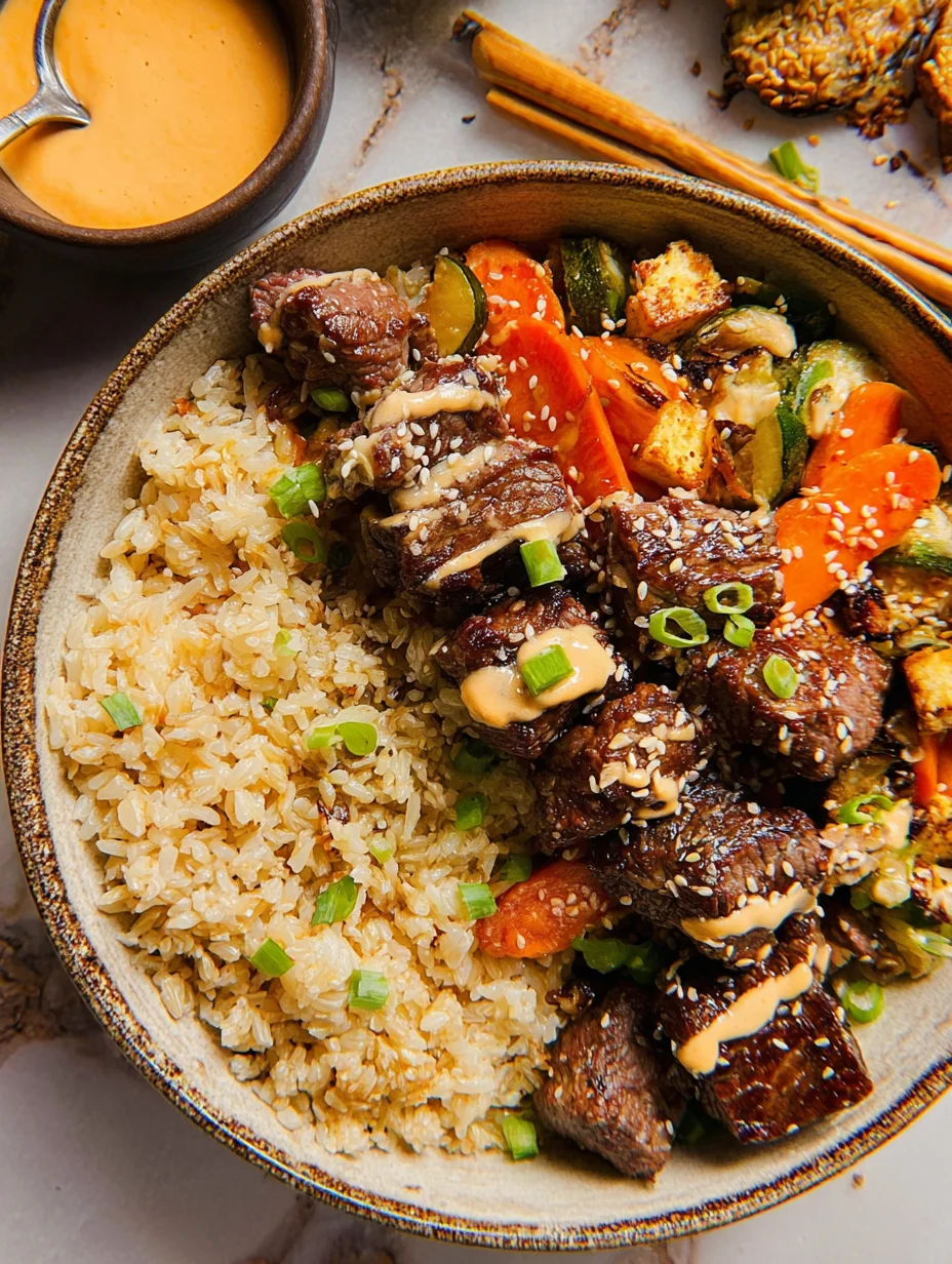 Hibachi Steak Bowls