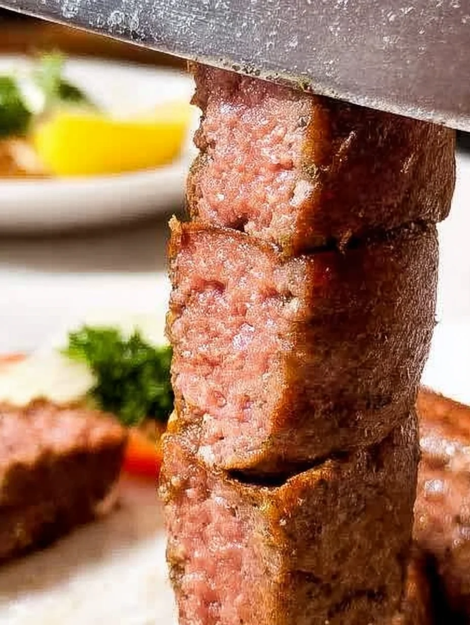 Homemade Rotisserie Doner Kebab Meat