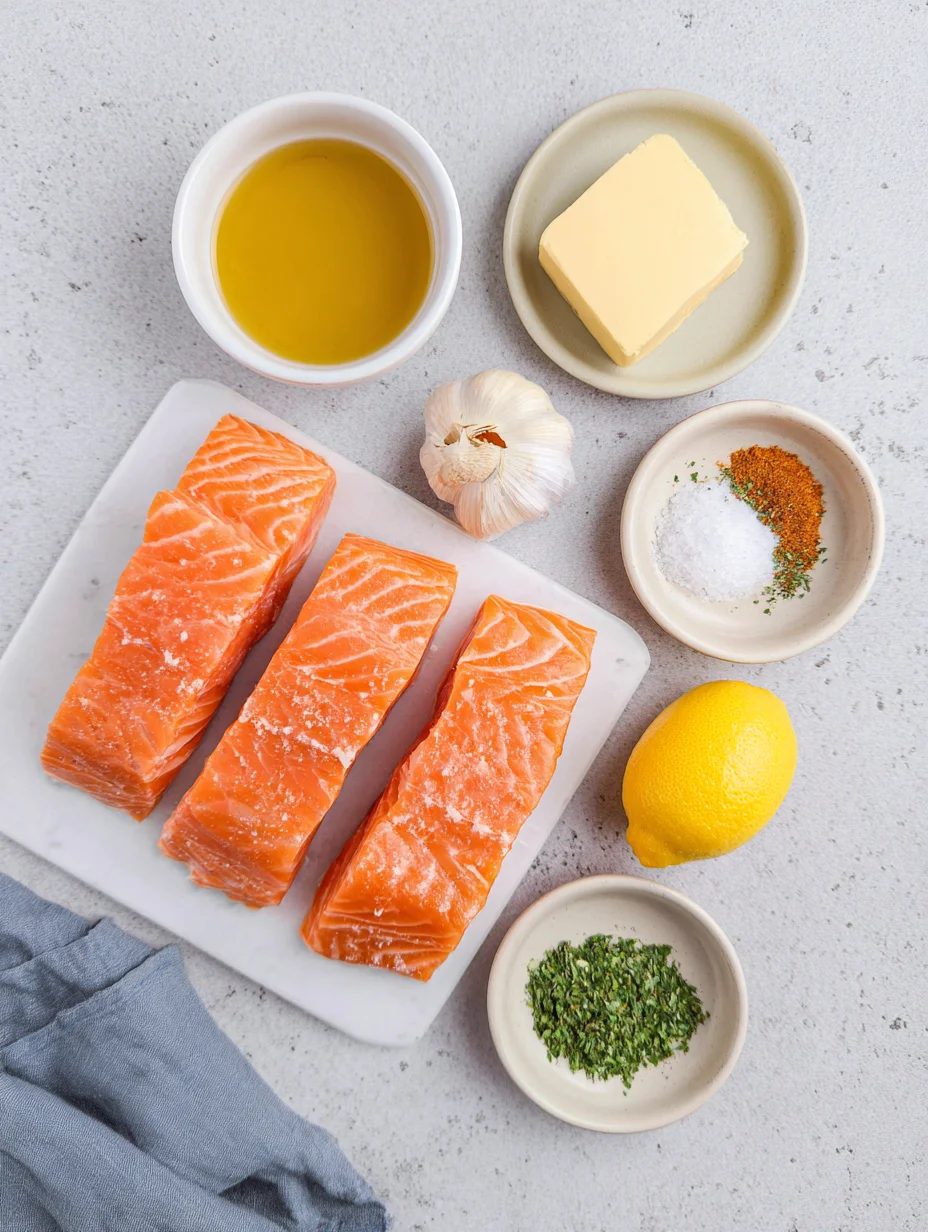Honey Garlic Butter Baked Salmon