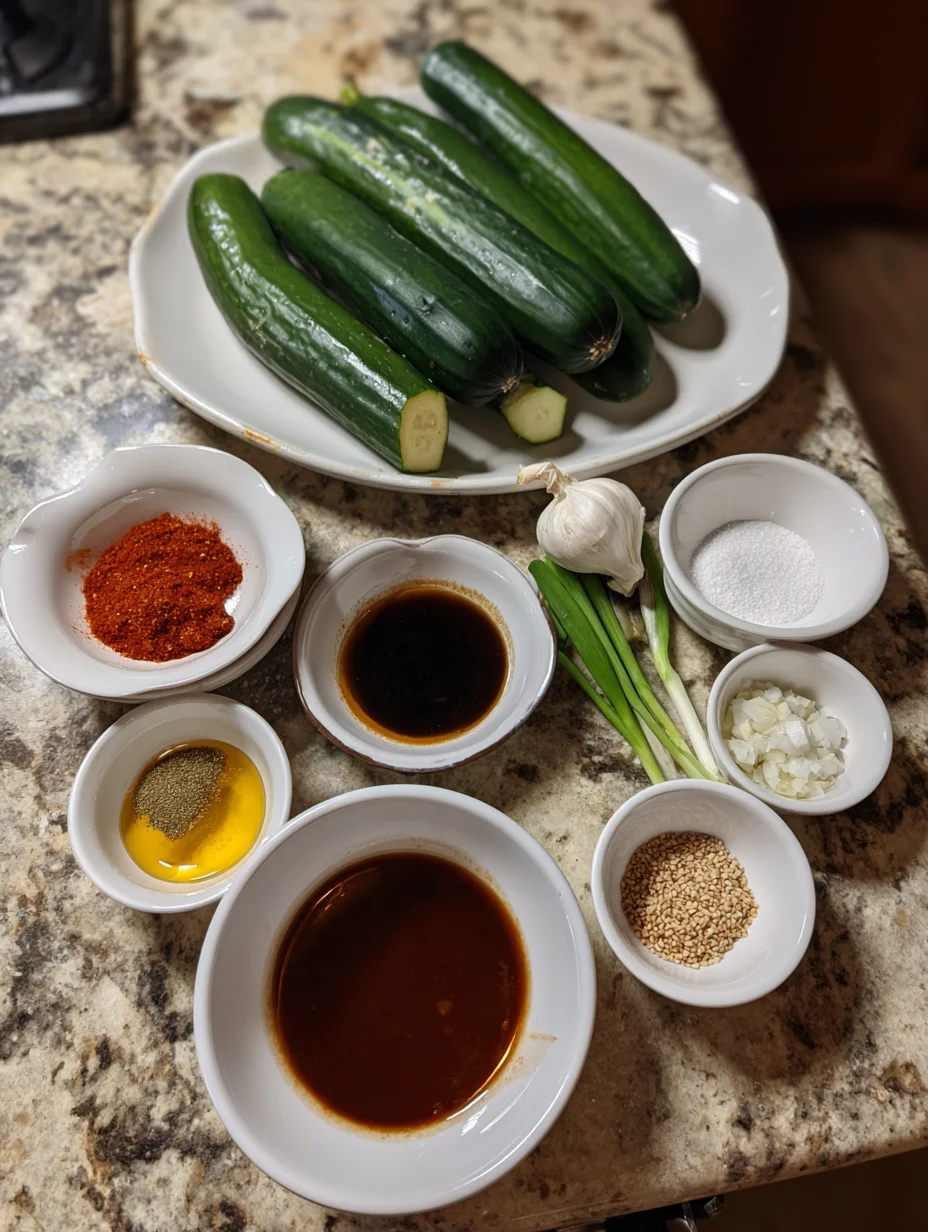 Korean Cucumber Salad